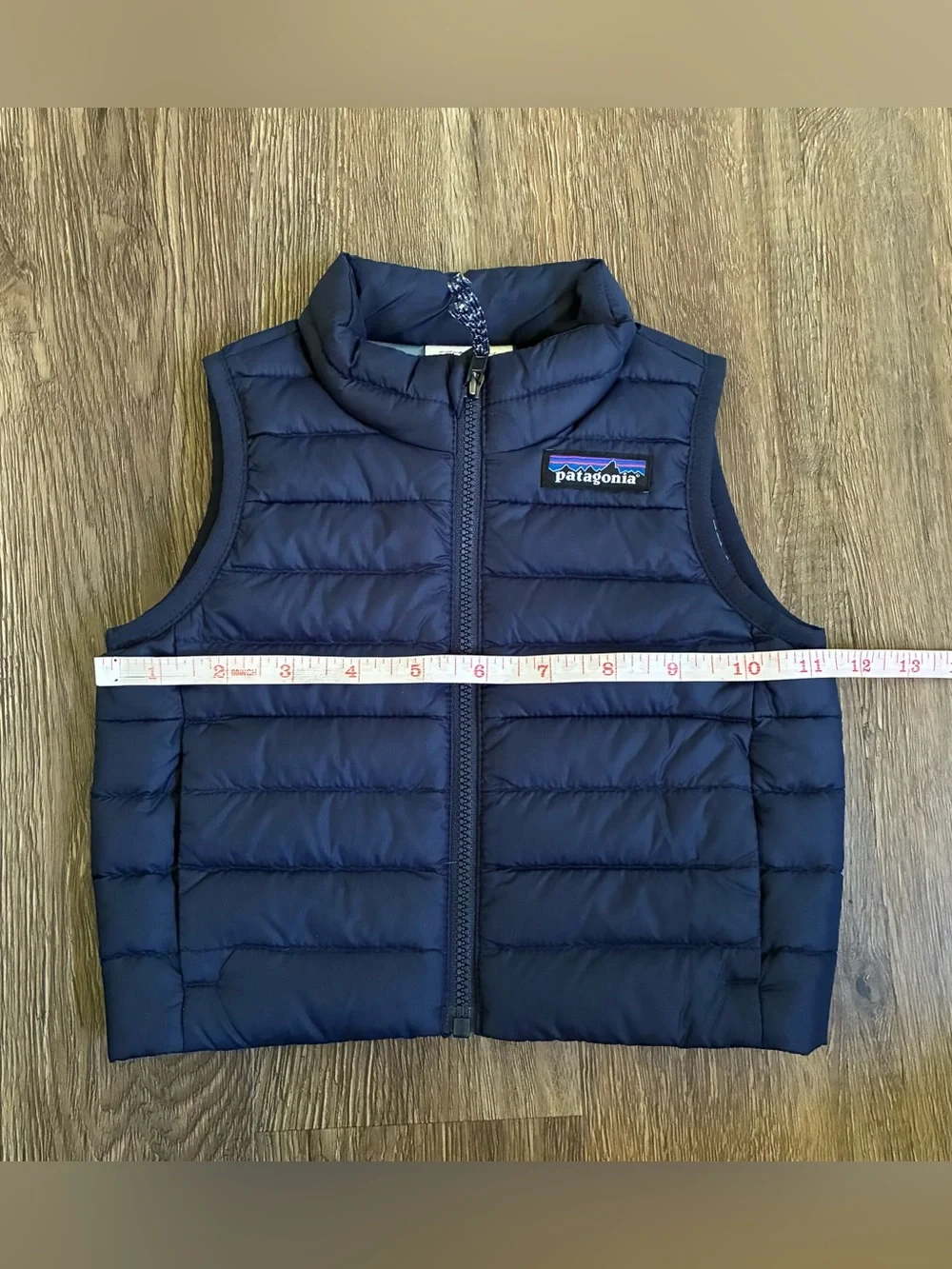 Patagonia Baby Down Sweater Vest in New Navy